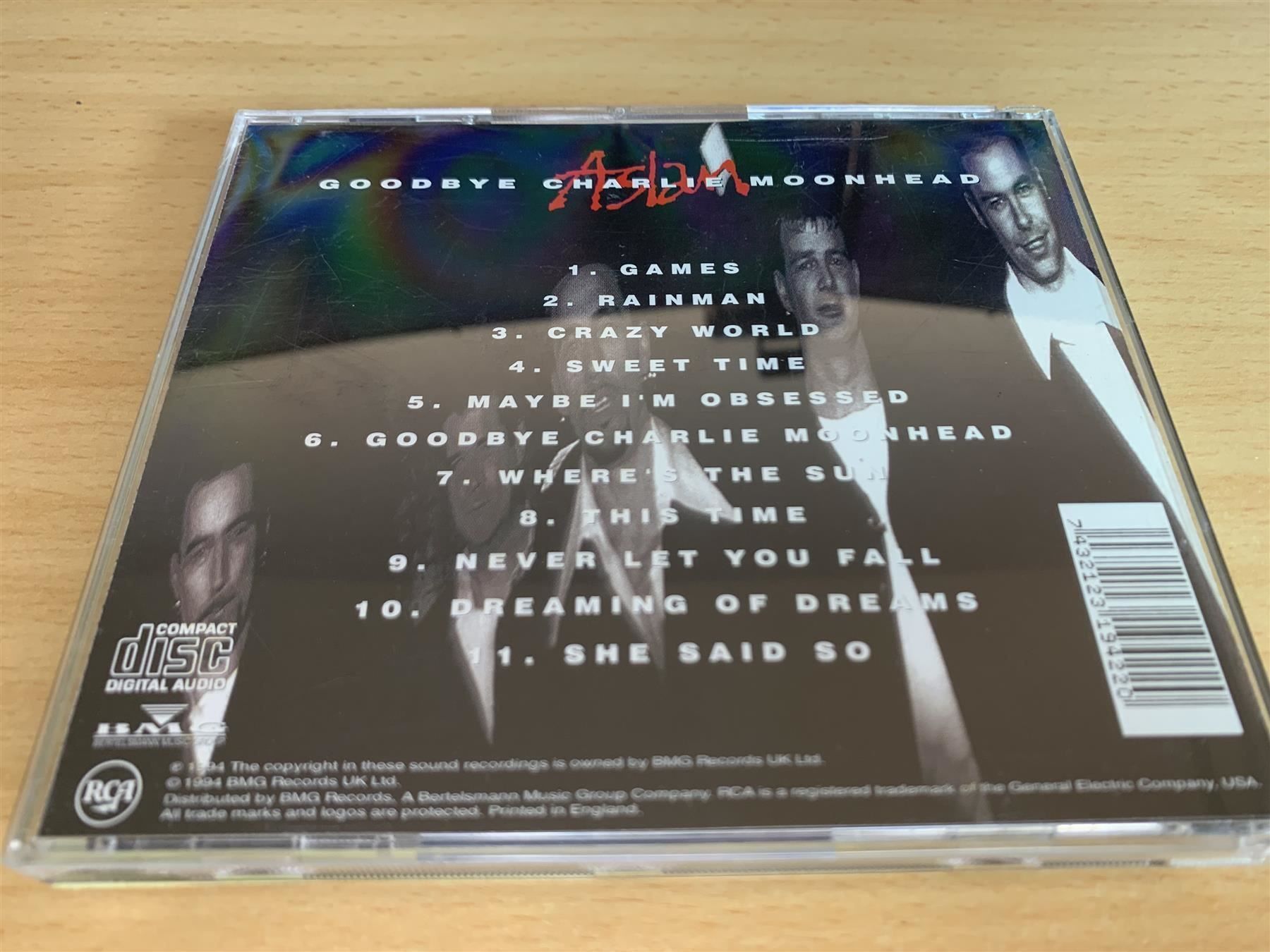 CD: Aslan – Goodbye Charlie Moonhead – Usato da Rikon im Tösstal venduto da Alpenmutz 1