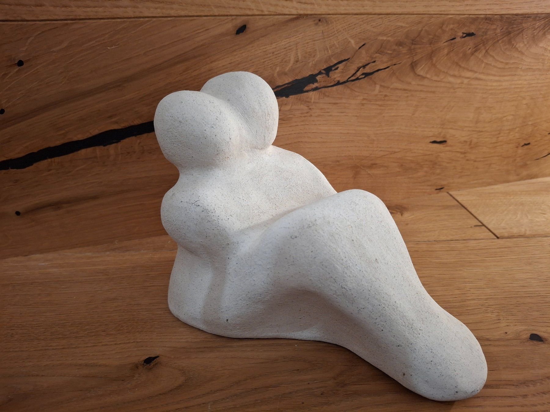 Sculture & Statue: Skulptur "Liebespaar", Steinzeug, . – Usato da Horriwil venduto da TOKYONIGHTS 1