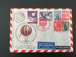 Öst. Ballon-Post-Flug 1955  nach Zürich von Steyr  (G269)