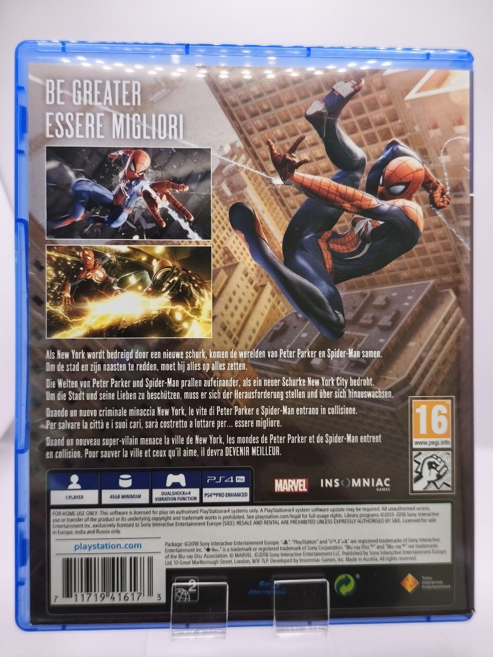 Sony Giochi: Marvel's Spider-Man PS4 - Edition Standard - Comme Neuf! – Usato da Conthey venduto da Th3gr4yf0x 2