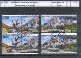 2014 "100 Jahre Nationalpark" - Zusammendruckpaare, ET