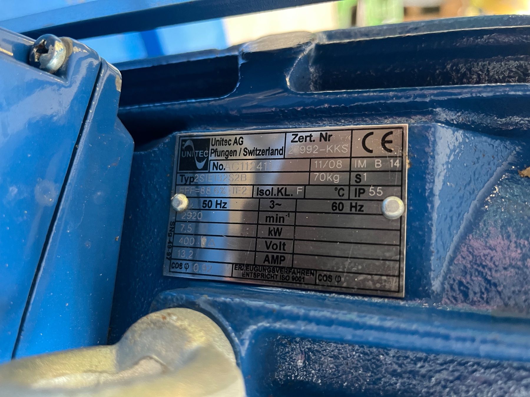 Alle Maschinen: Huber Turbozyklon 7,5 kW – Gebraucht aus Müswangen von Bauer001 4