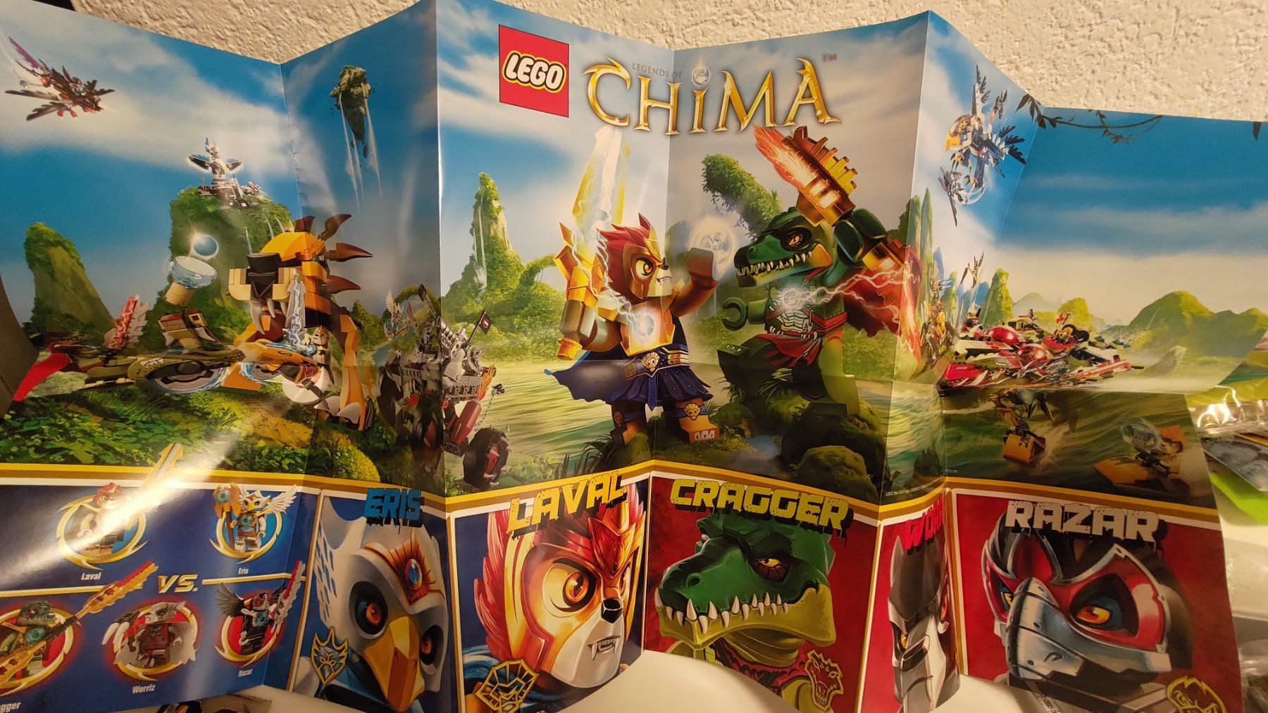 Lego Kit di costruzioni: Schönes Lego Chima Poster ab 1.- – Usato da Dörflingen venduto da anubis-grahl 1