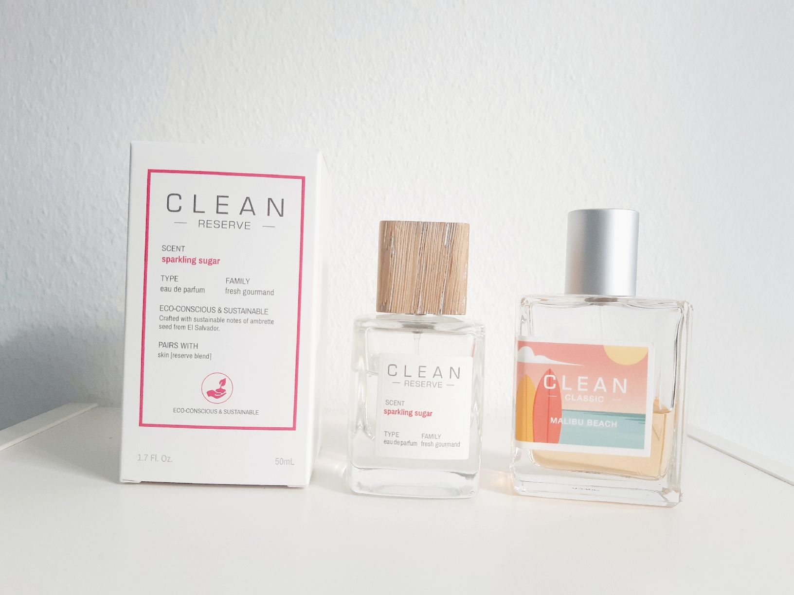 Clean Profumi & Eau de Toilette: CLEAN Sparkling Sugar und Malibu Beach – Usato da Winterthur venduto da Je.