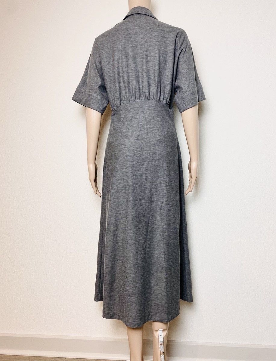 Massimo Dutti Vestiti: Massimo Dutti Kurzarm Kleid, Grau, Gr. S, – Nuovo (secondo la descrizione) da Zuoz venduto da CelineLK 7