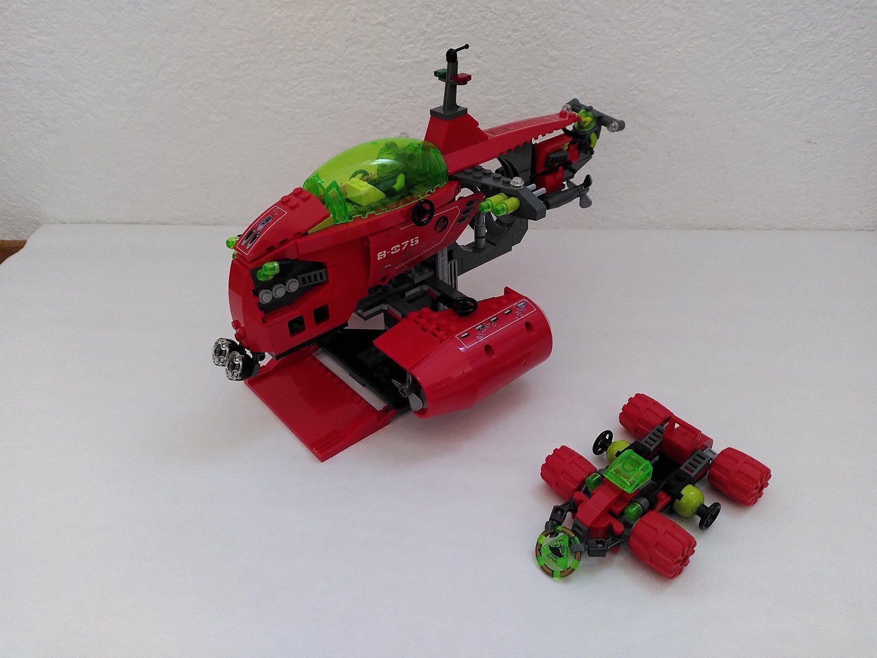 Lego Giocattoli: LEGO Atlantis: Set 8075 - Neptune Carrier – Usato da Zuchwil venduto da Biber413 1
