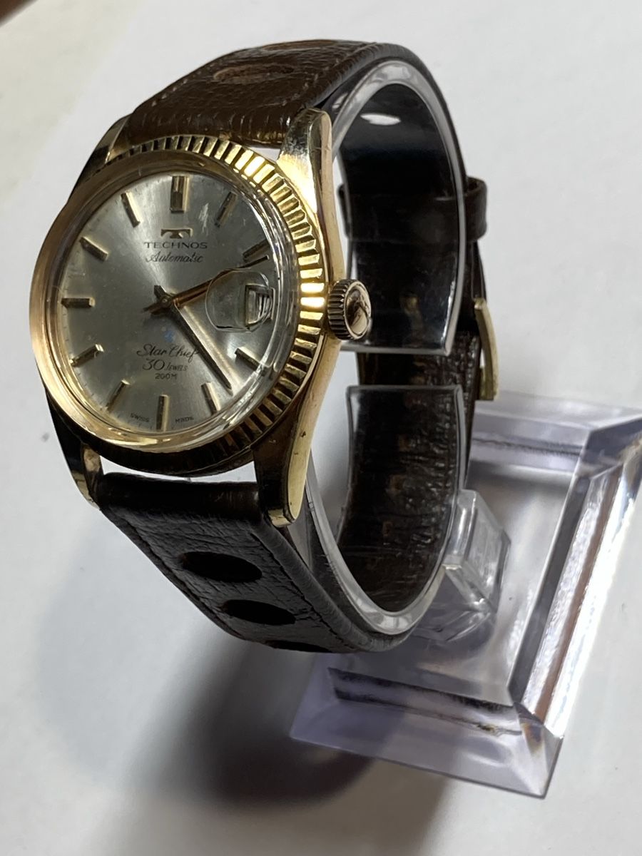 Technos Orologi: Technos Vintage Uhr der 70 er, Automatic 36 mm – Usato da Glattbrugg venduto da vintagemania 7