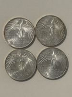 4x 10 DM 1972 Olympia München Silber 625 – D F G J