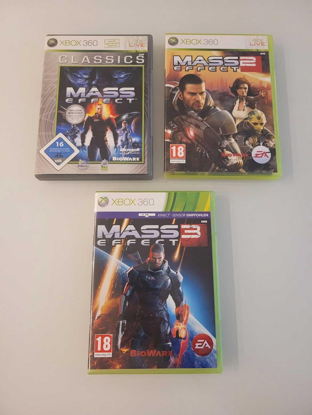 Giochi: Mass Effect 1-3 (XBox 360) – Usato da Uezwil venduto da -Retrogames-