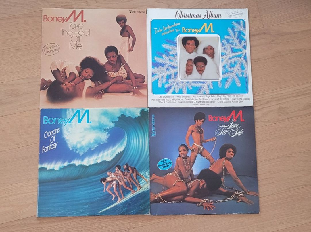 Schallplatten: 4 LP Boney M. – Gebraucht aus Martigny von MZ-67