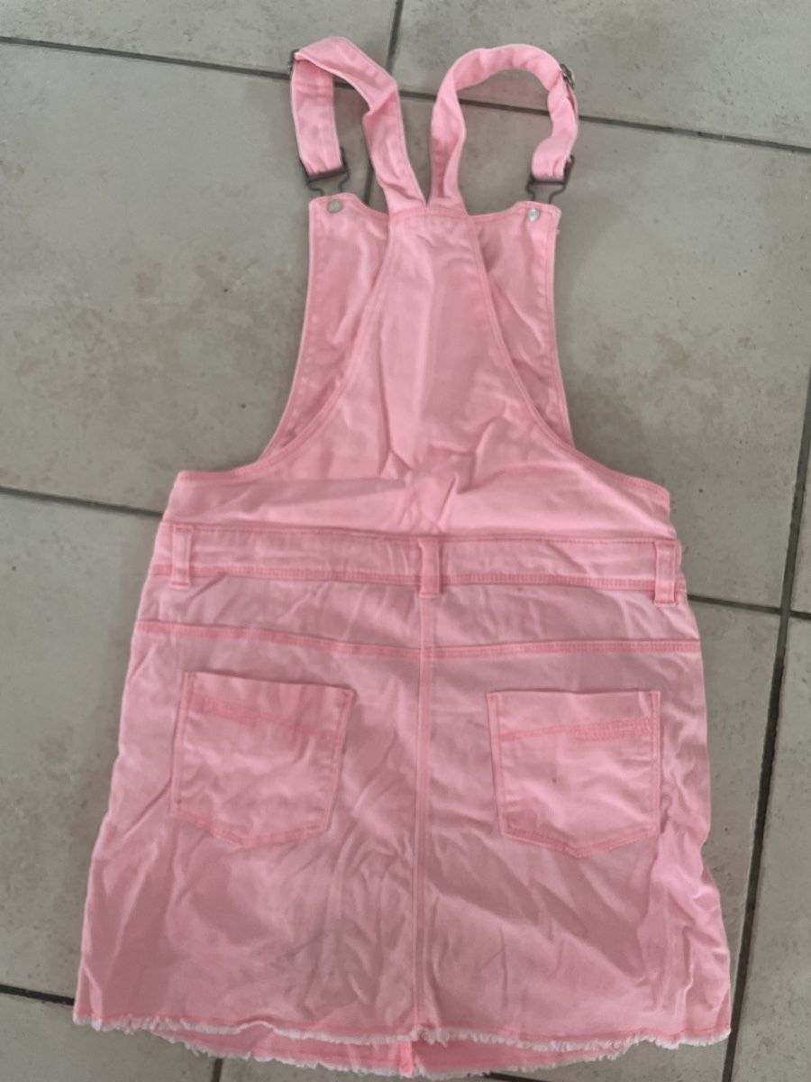 Kleider & Röcke: Rosa Gémo stretch Latzjupe Gr.152 – Gebraucht aus Obergerlafingen von cabo4 1
