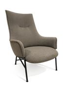 Wendelbo Aloe Loungesessel | Stoff Cuddle Co. 06 brown