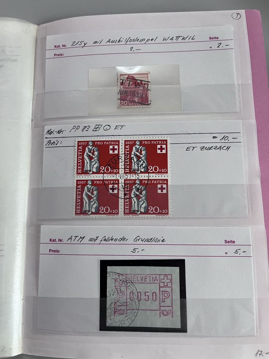 Tutti i francobolli: Briefmarken Auswahlheft Diverses – Usato da Römerswil LU venduto da manuscha_ 6