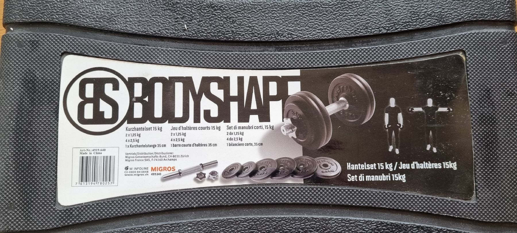 Bodyshape Manubri & Pesi: Hantelset BodyShape 15kg mit Koffer  – Usato da Walchwil venduto da sev_9nl5 3