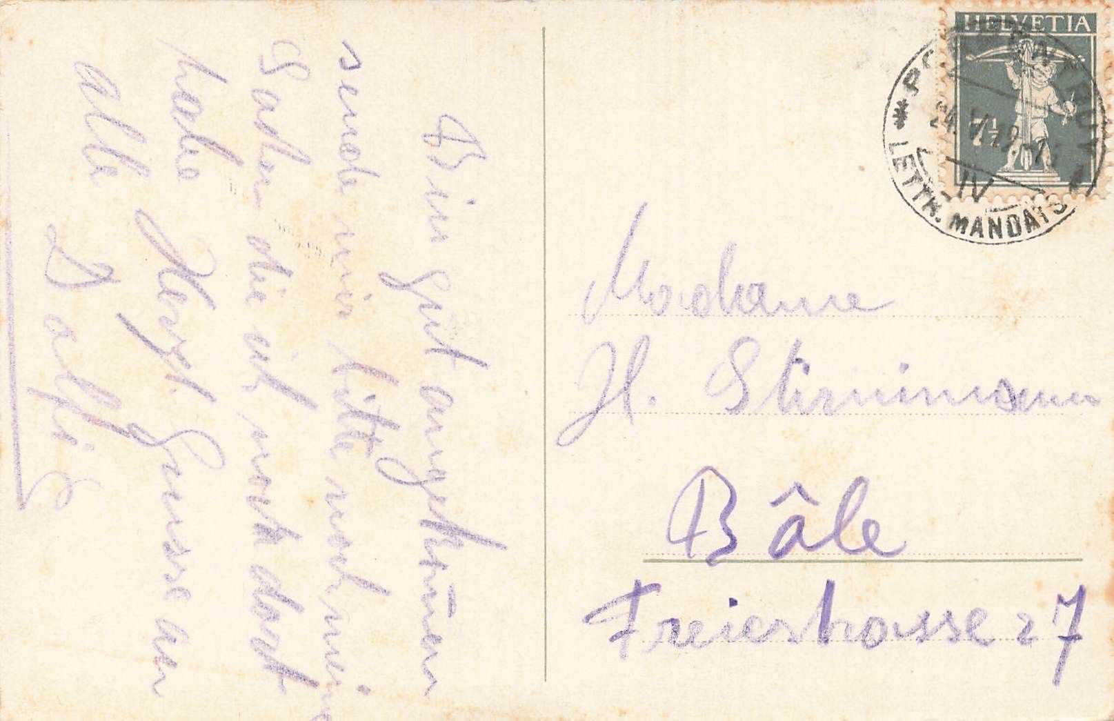 Cartoline postali: Porrentruy Château "JU" – Usato da Biasca venduto da Blenio71 1