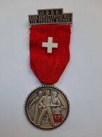 Auszeichnung/Medaille Eidg. Schützenfest Biel 1958 mit Band