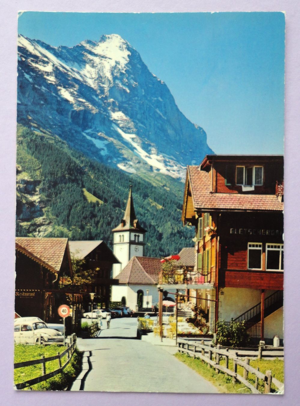 Ansichtskarten: Grindelwald, Eiger – Gebraucht aus Fétigny von Billy2miny