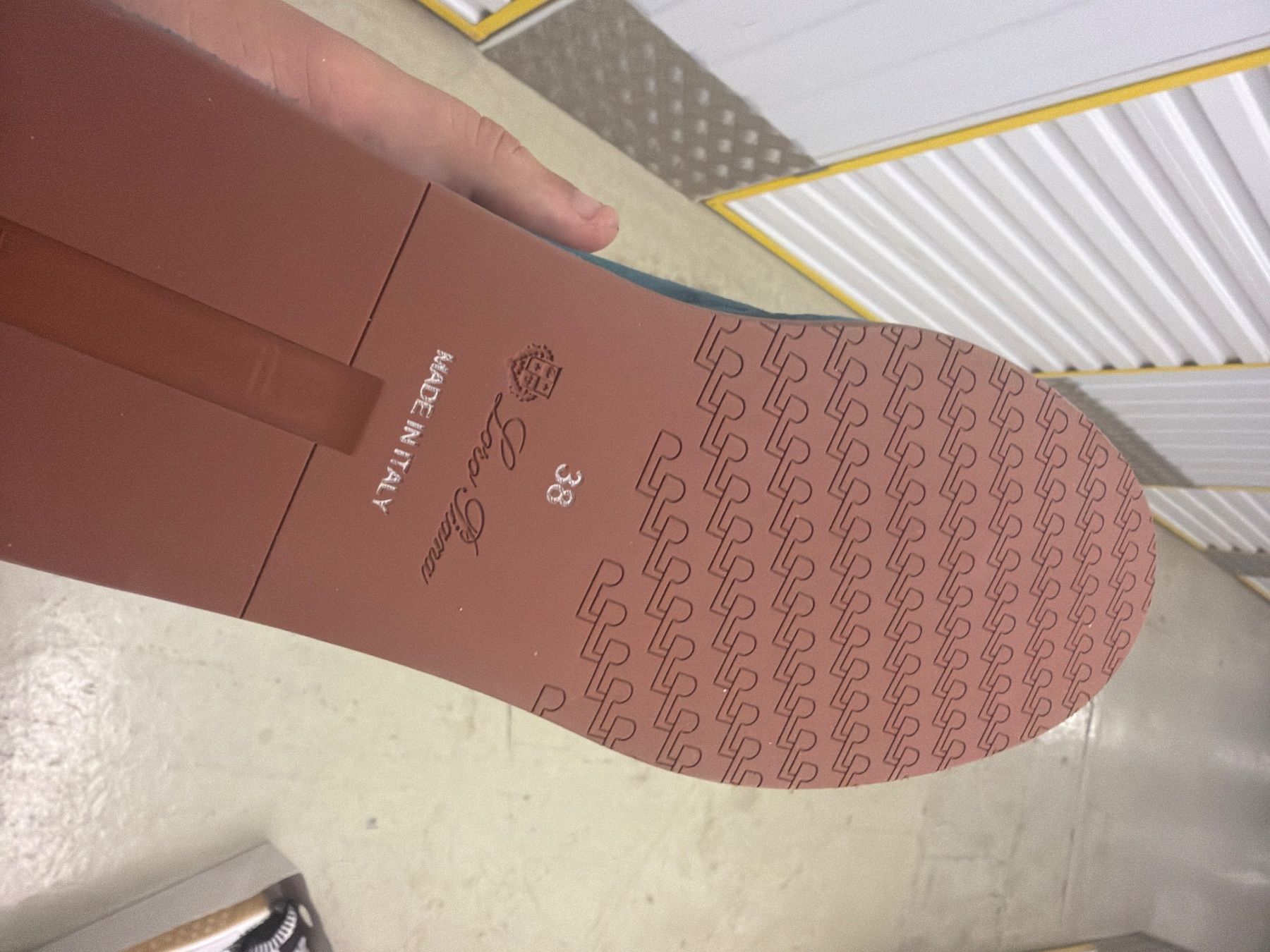 Loro Piana Scarpe da donna: Baskets Loro Piana daim fourrées bleu 38 – Nuovo e nell'imballaggio originale da Lausanne venduto da ordinaire 4