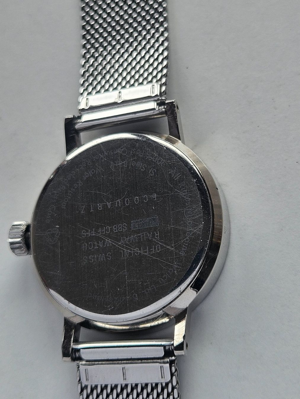 Mondaine Orologi: SBB Uhr Mondaine Quartz mit Box – Usato da Berikon venduto da mmm21 4