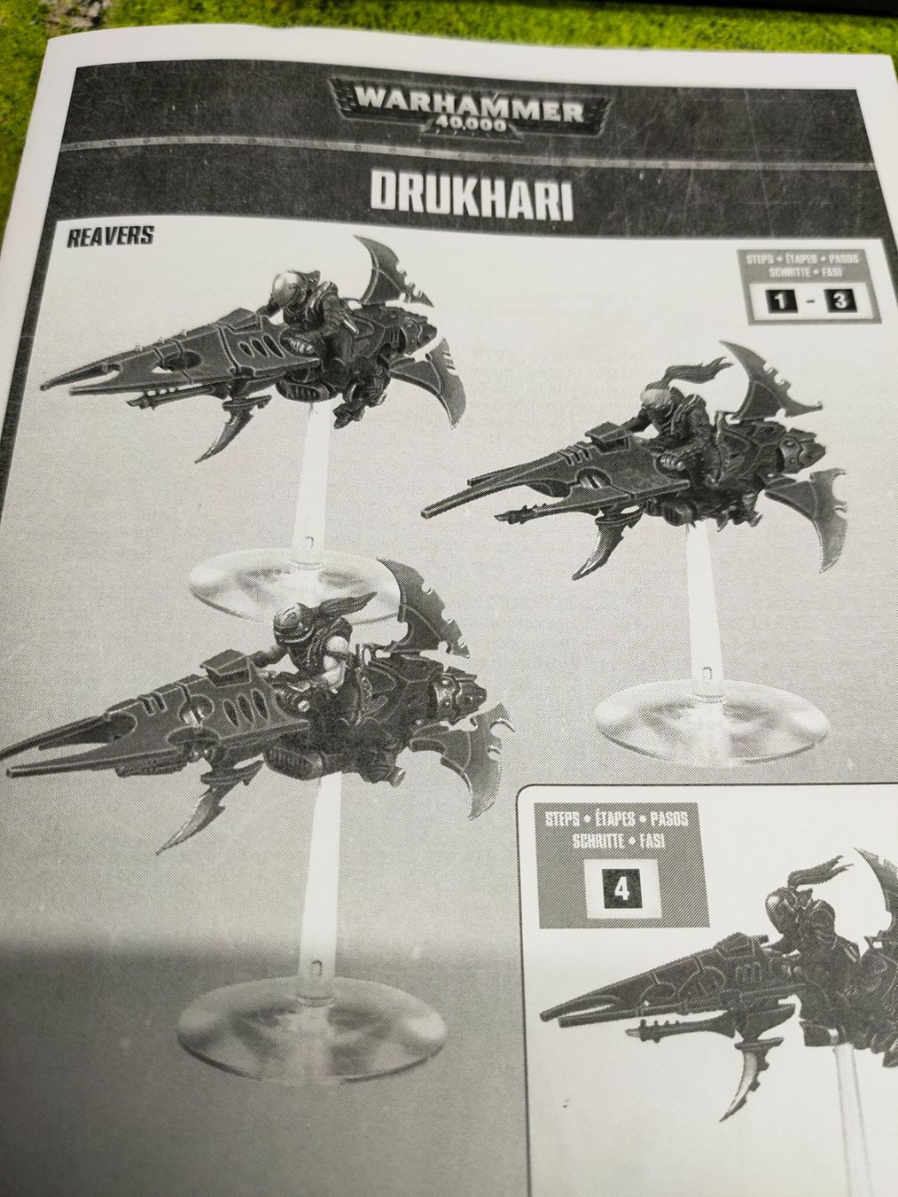 Giochi: Warhammer 40k, Reavers Drukhari Dark Eldar – Nuovo e nell'imballaggio originale da Baden venduto da Araneus