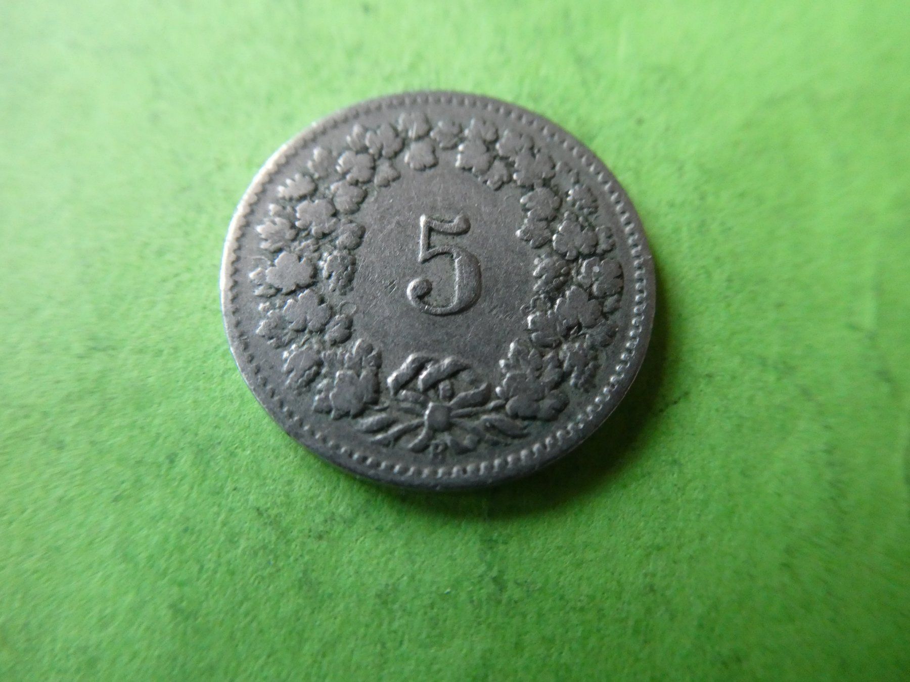 Toutes les monnaies: Schweiz 1902, 5 Rappen – D'occasion à Hinterforst par Rohusri 1