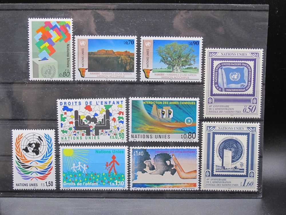 UN CH 1991 Vereinte Nationen ** (Gebraucht) in Wil SG für CHF 6.5 – mit ...