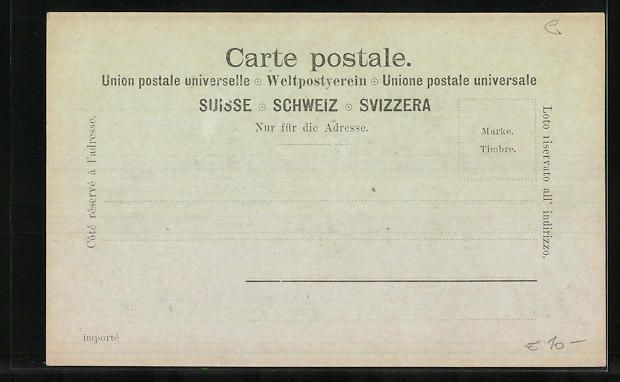 Cartoline postali: AK Lauterbrunnen, Panorama – Usato da Berlin venduto da bartko-reher 1