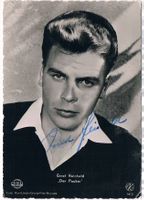 Ernst Reinhold 1935- Autogramm Vintage Foto 10x15cm