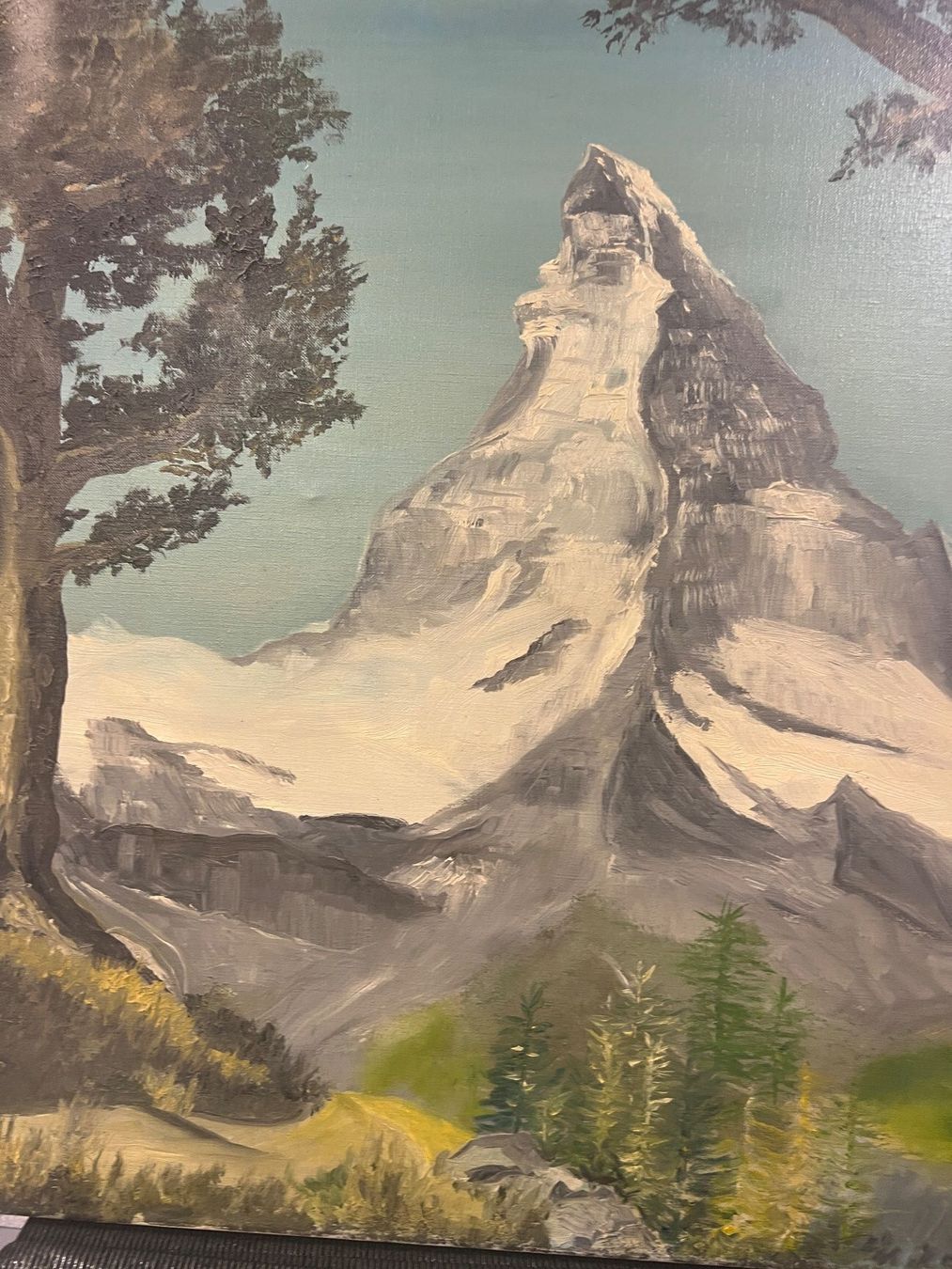 Gemälde: Grande huile sur toile signée – Gebraucht aus Genève von Qanil77 2