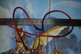 Polyester  Schmuck Band   Für Anhänger  Rot  pro  1m