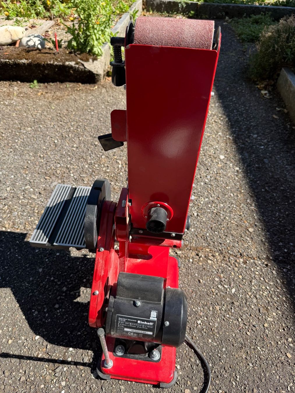 Einhell Schleifen & Polieren: Stand-Band-Tellerschleifer Einhell TC-US 400 gebraucht – Gebraucht aus Oberbuchsiten von rosli68 4