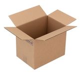 10 Boxen 1-wellig, braun von Brieger Verpackungen