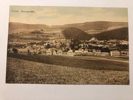 Ansichtskarte Couvet Vue generale Neuchâtel gelaufen