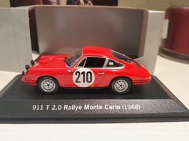 1:43 Minichamps Porsche 911 T 2.0 Monte Carlo *Winner* 1968