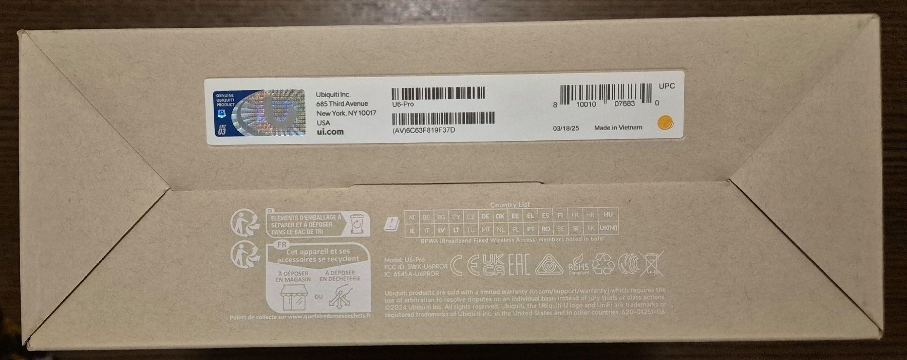 Ubiquiti Wlan: uniFi 6 Pro – Neu und originalverpackt aus Lachen SZ von fernwaerme 3