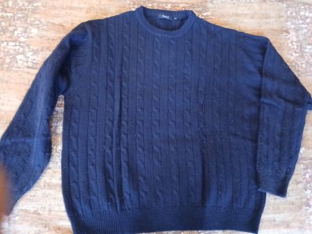 Winterpullover dunkelblau