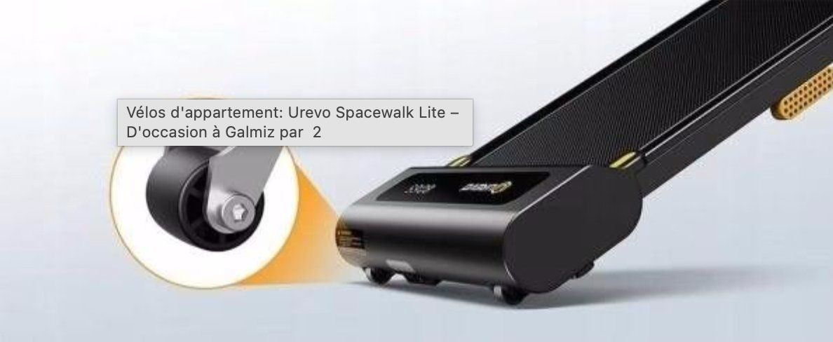 Hometrainer: Urevo Spacewalk Lite – Usato da Genève venduto da Paul_gva 3