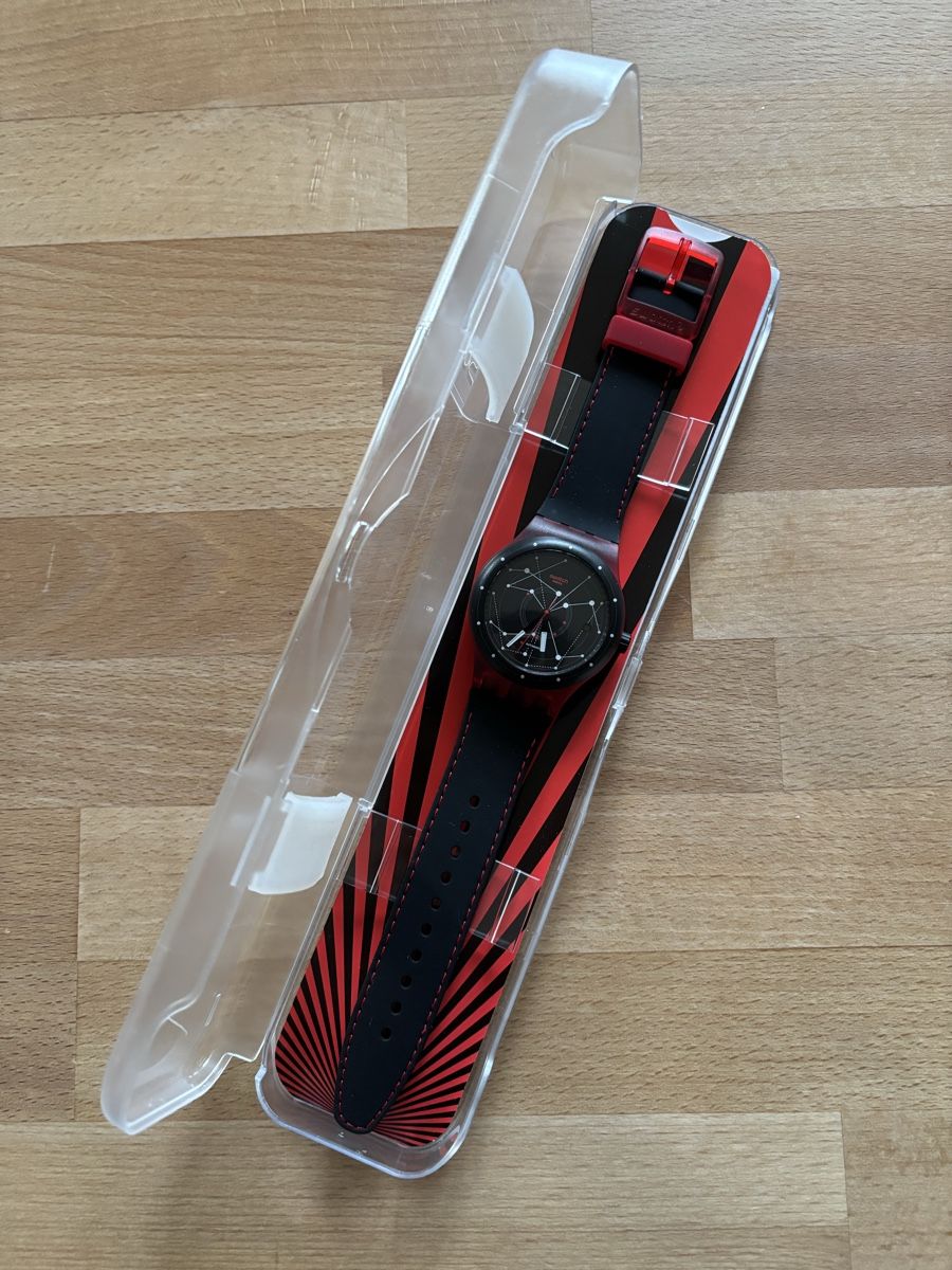 Swatch Orologi: Swatch Sistem51 rot neu – Nuovo (secondo la descrizione) da Solothurn venduto da MatteoCiurlia