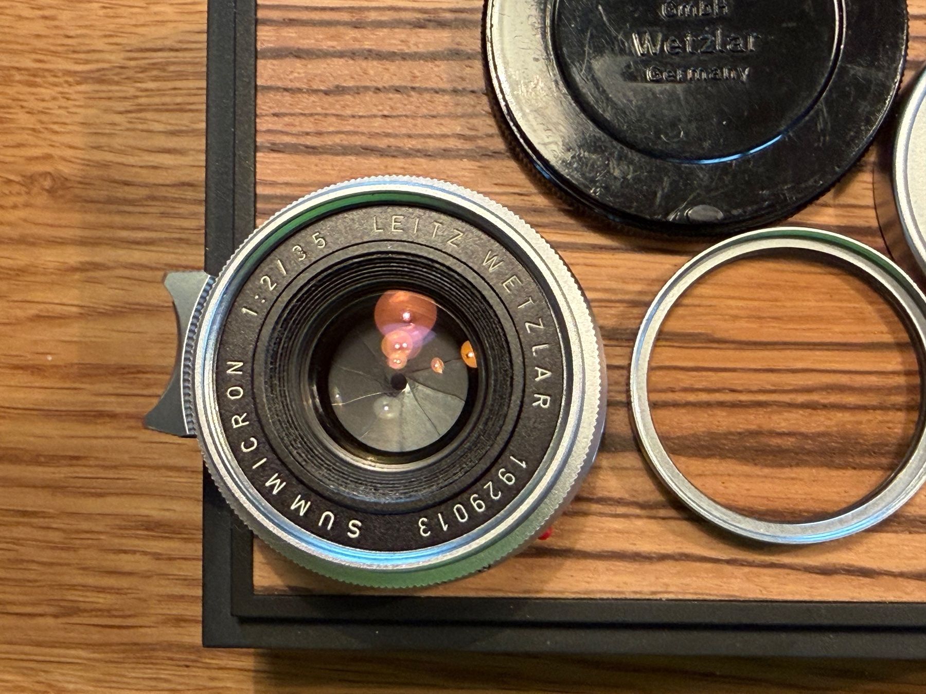 Leica Obiettivi: Leica Summicron-M 35mm 2.0 V1 "eight elements" – Usato da Trimbach venduto da jaeggpa1 8