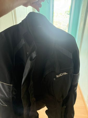Richa Motorradjacke, Grösse L, Schwarz