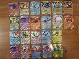 Pokemon Sammelkarten Konvolut 22 Stk. guter Zustand