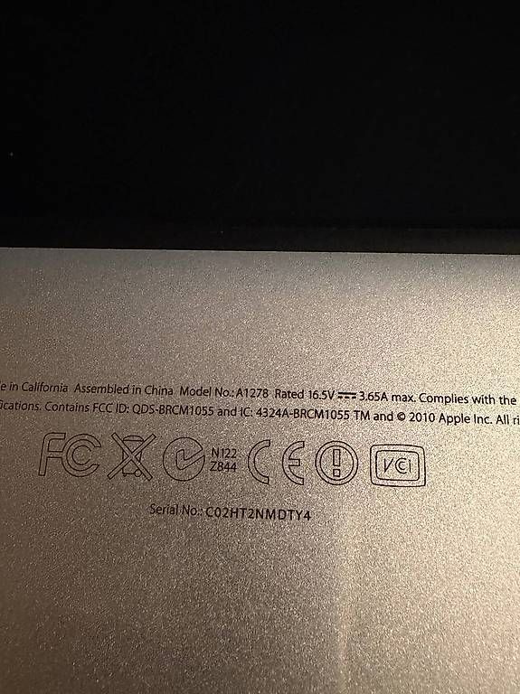 Notebooks: Apple MacBook Pro 13" 2010 A1278 (No OS) – Gebraucht aus Ulmiz von CrisCom 2