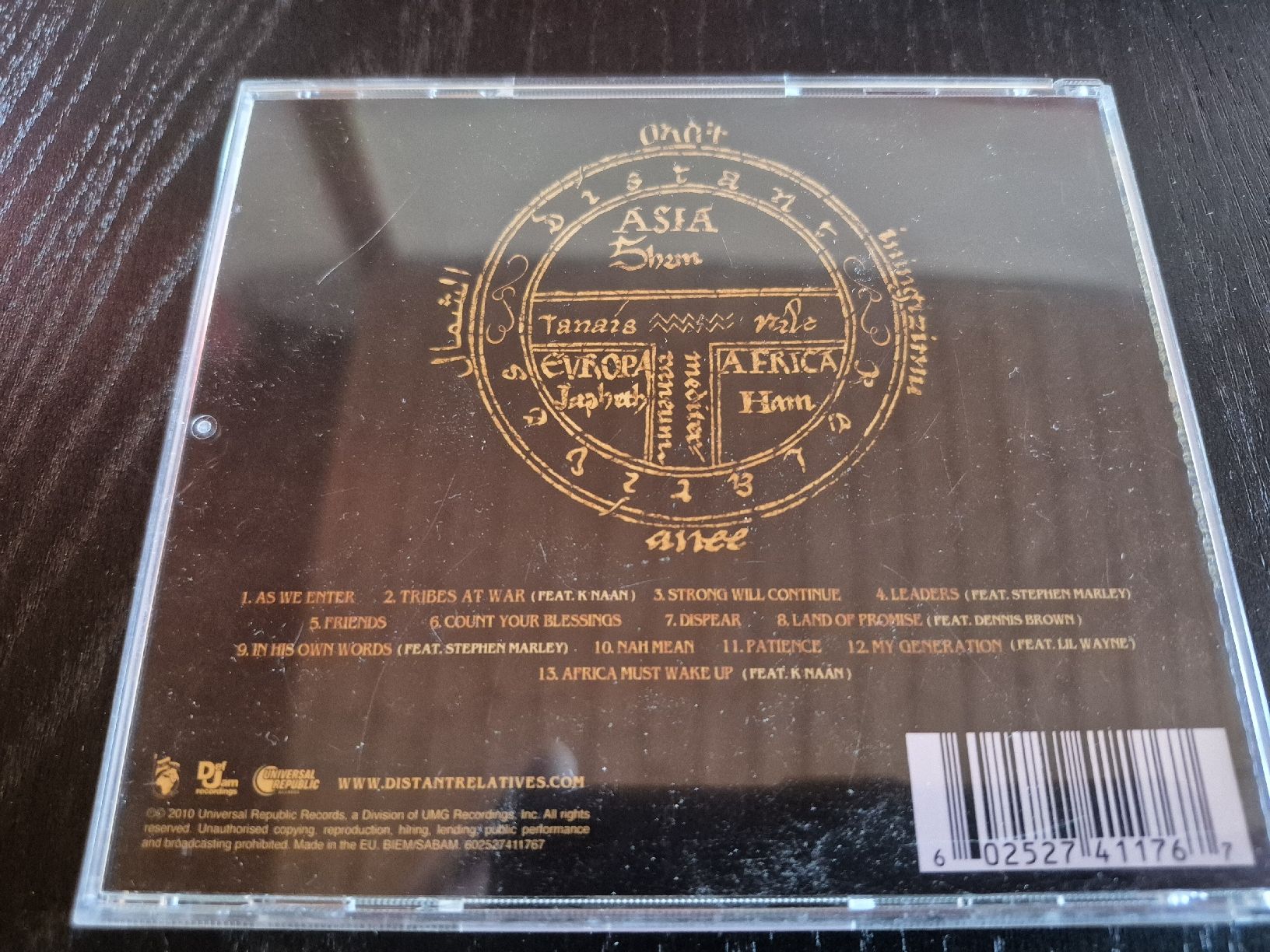 CDs: Nas & Damian "Jr. Gong" Marley - Distant Relatives CD – Gebraucht aus Bern von Roibusch 1