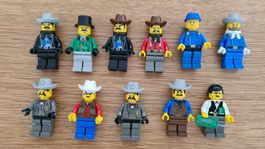 Seltene Lego System Western Cowboy Figures Minifigures 90er