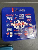Boîte métal Villars 120 ans chocolat suisse édition anniv