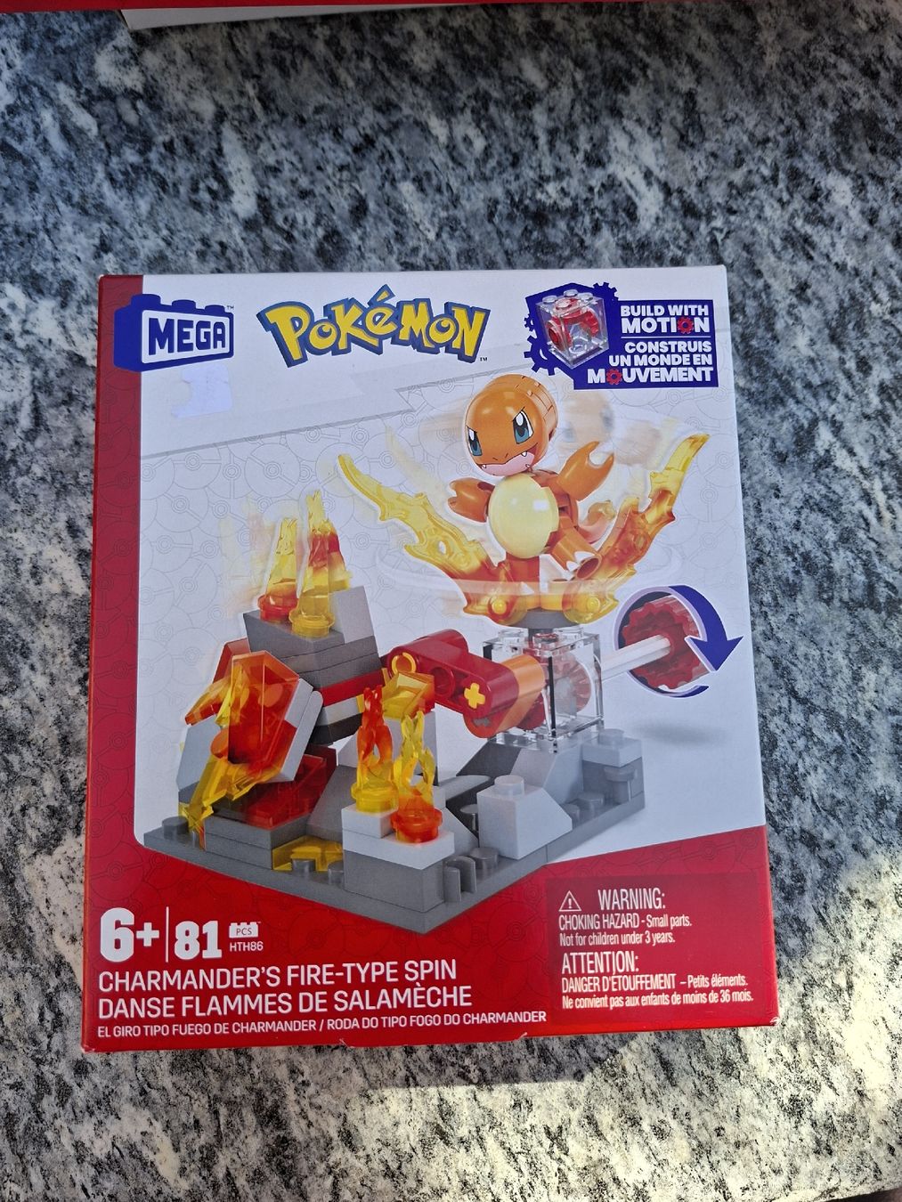 Mega Kit di costruzioni: Jeu de construction Mega Pokemon Salamèche neuf – Nuovo e nell'imballaggio originale da Sierre venduto da ronhextall