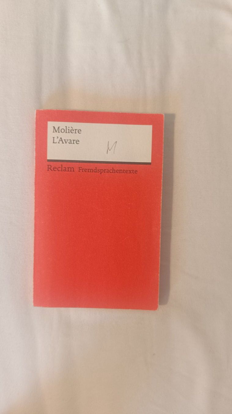 Libri: L'Avare / Molière – Usato da Feuerthalen venduto da SeMiUnt