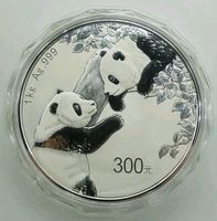 1 Kg Kilogramm Silbermünze China Panda 2023 proof