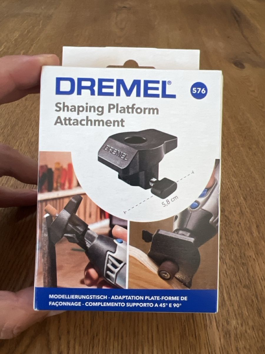 Dremel Tutti gli attrezzi: DREMEL 576 Shaping Platform Attachment Neu – Nuovo e nell'imballaggio originale da Alten venduto da Lukesky1989
