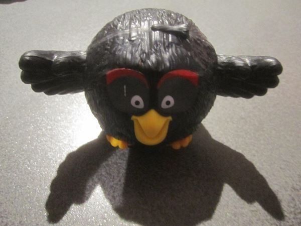 Giocattoli: Vogel schwarz, Burger King – Usato da Zürich venduto da Motzkuh